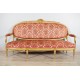 路易十六風格的鍍金木沙發