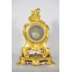 路易十五風格時鐘鍍金青銅