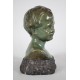 Léon Morice - 兒童的青銅半身像