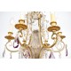 青銅和水晶吊燈路易十六風格