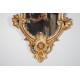 一對金色威尼斯風格的鏡子