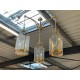 Maison Lucien Gau：鍍金青銅吊燈