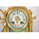 路易十六風格的鍾錶鍍金青銅和塞夫爾風格的瓷器