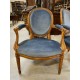 André Mailfert : paire de fauteuils style Louis XVI